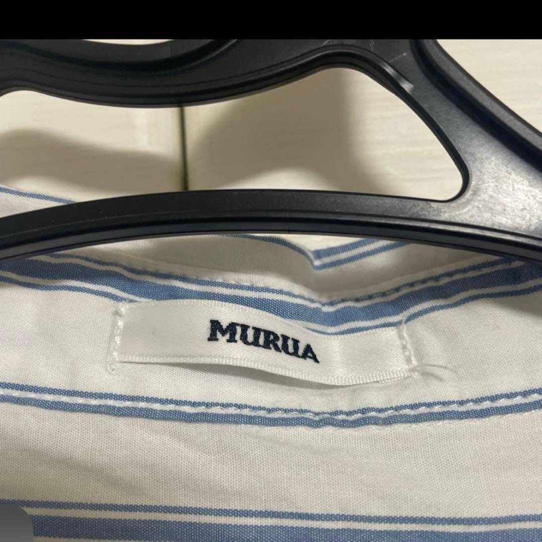 MURUA ムルーア　ストライプ 長袖シャツ F — image 3