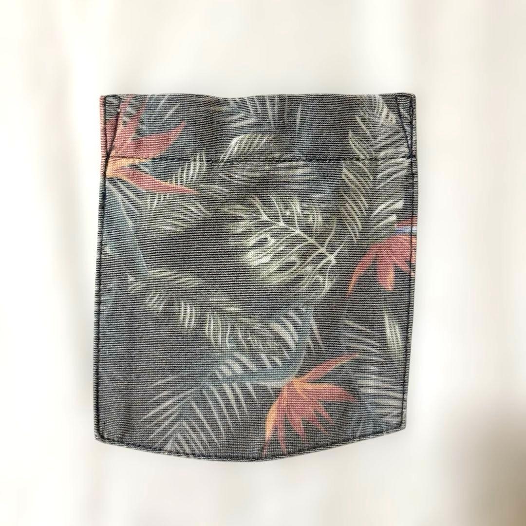 DEAR LAUREL ボタニカル柄ポケット Tシャツ 白 Mサイズ — image 4