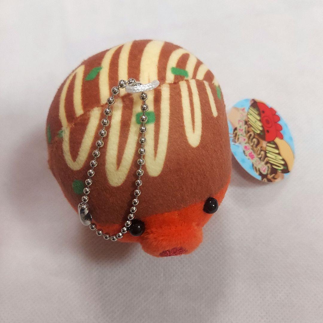 【匿名配送】たこ焼きマスコット　キーホルダー　　　ぬいぐるみ　たこ焼き　あるまど — image 3