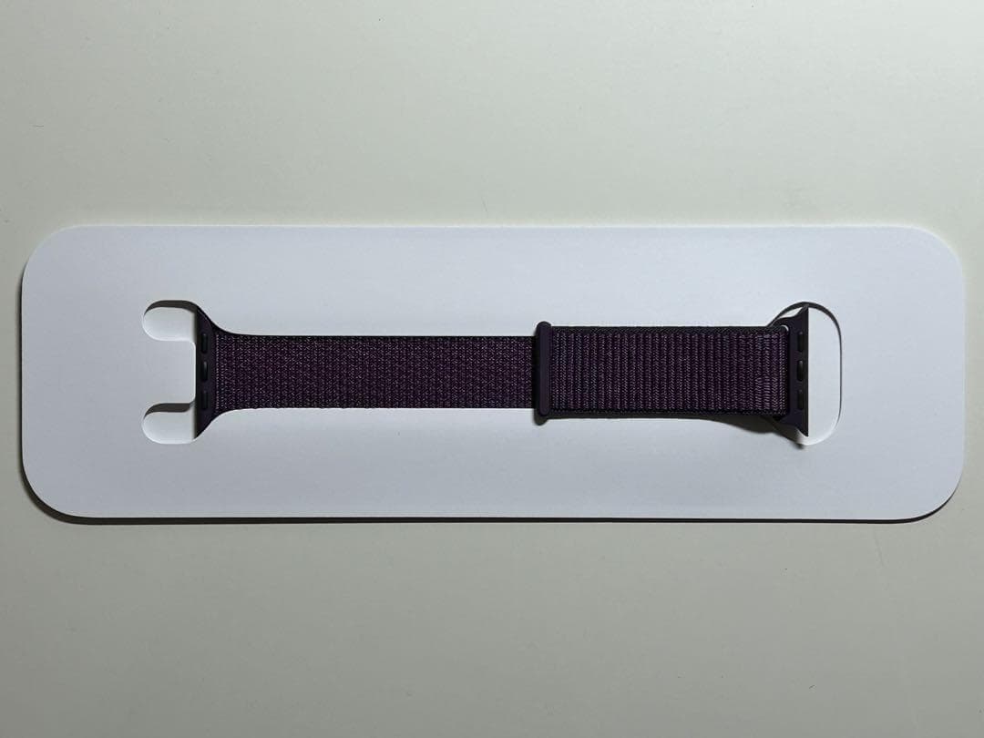 【新品・箱なし】純正 アップルウォッチ 42mm スポーツループ・プラム③ — image 4