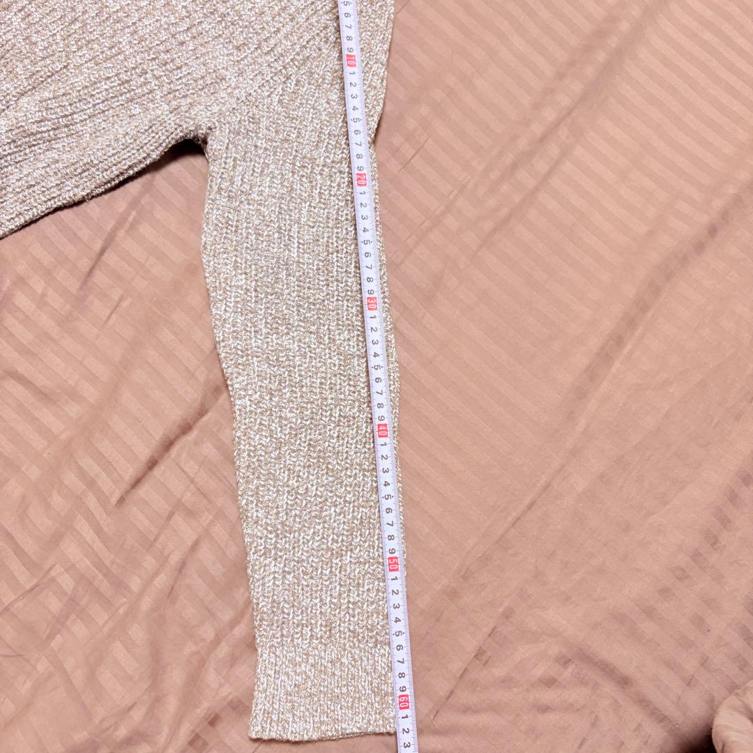 【美品】バナナリパブリック 厚手 ミックスカラー クルーネックニット XL — image 5