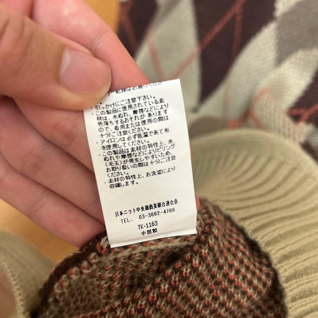 anown 羽根付きベスト/オーバーサイズニットベスト — image 4