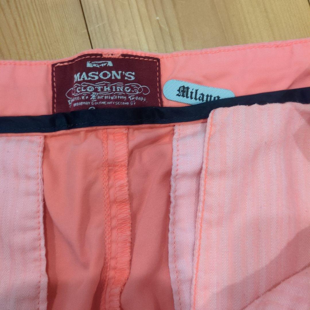 MASON'S CLOTHING ショートパンツ コーラルピンク — image 3