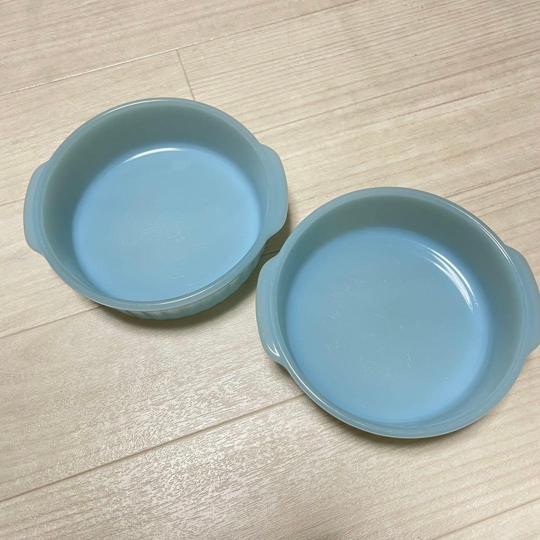 ミスタードーナツ　アルコパル　arcopal グラタン皿　2個セット — image 2