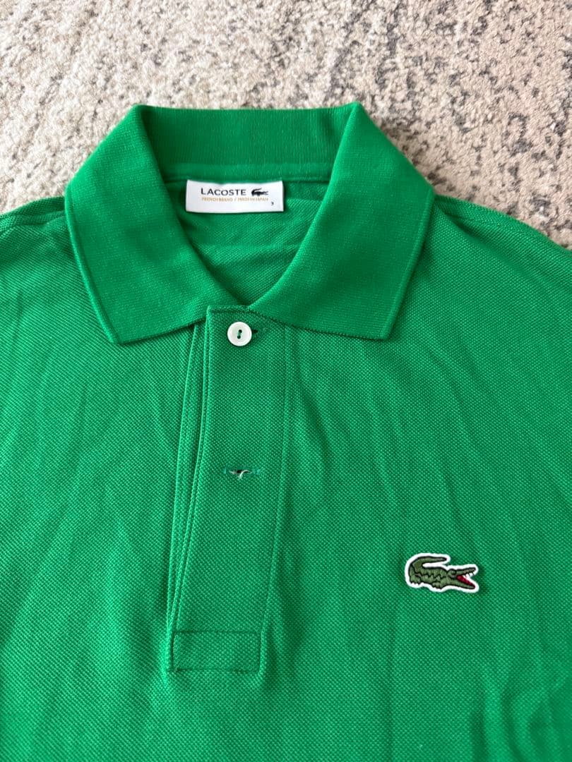 LACOSTE ポロシャツ グリーン、ホワイト2枚 — image 2