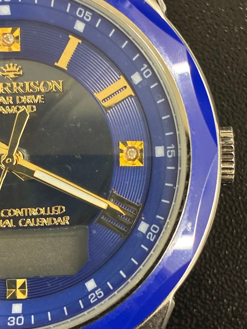 J.HARRISON ソーラードライブ ダイヤモンド　ジャンク品 — image 3