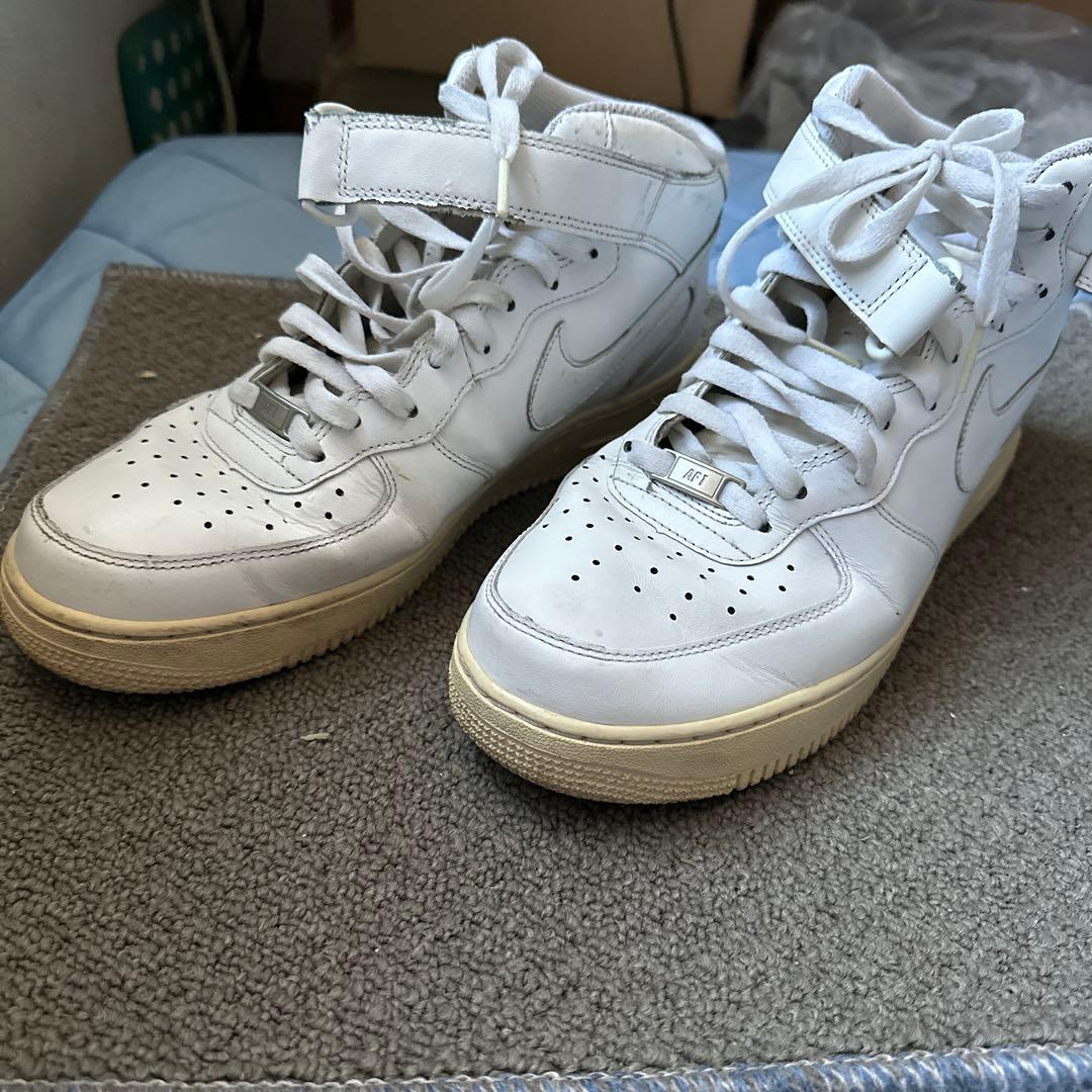 NIKE Air Force 1 Mid ホワイト ブラック 2足セット — image 2
