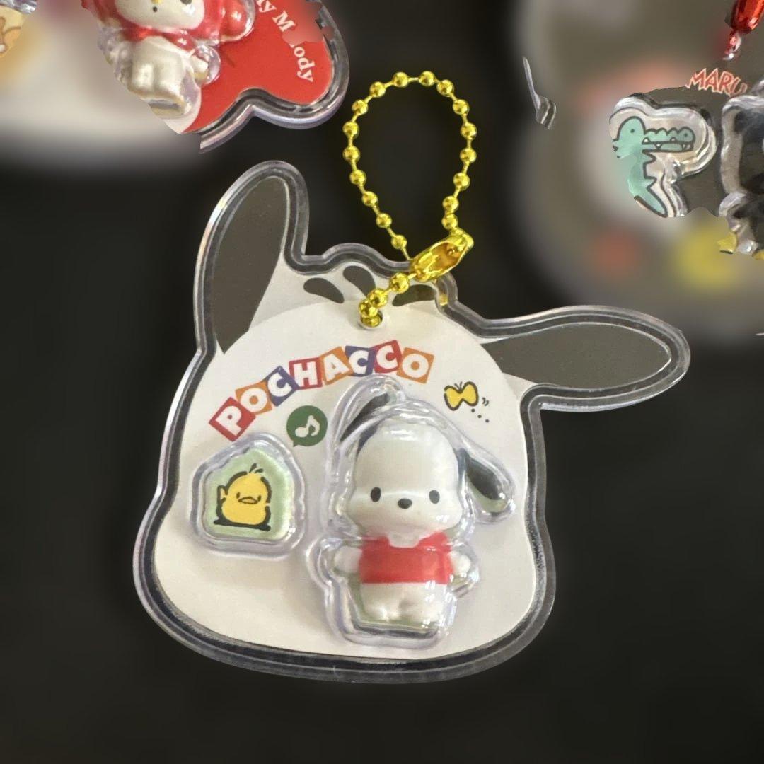 サンリオ チョコボーロ キーホルダー 4点セット — image 2