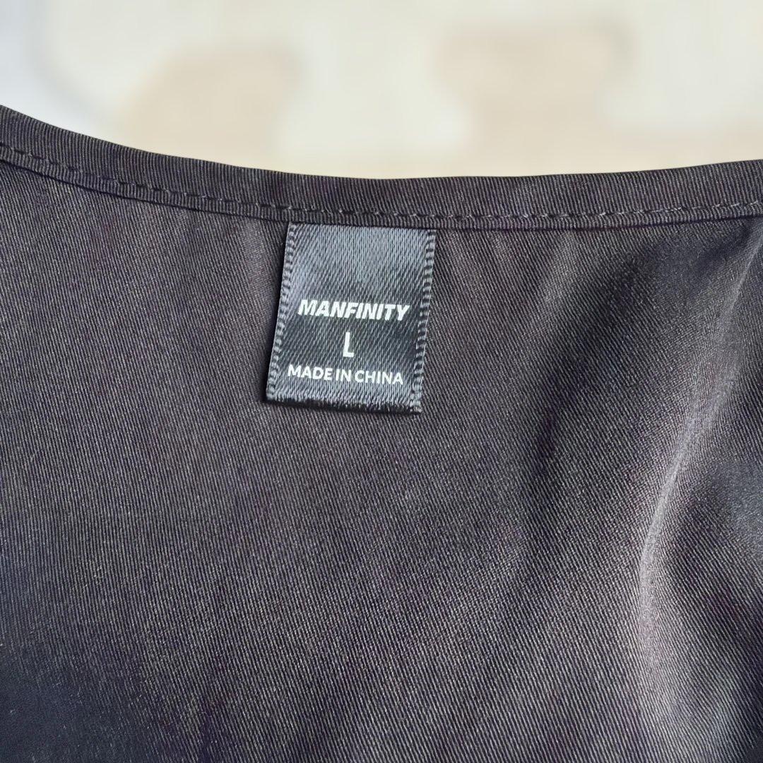 MANFINITY ブラック ベスト Lサイズ — image 3