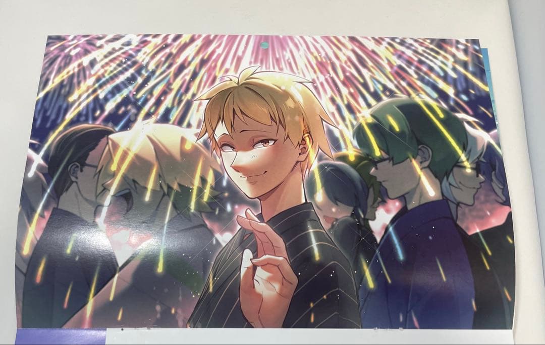 月刊コミックジーン　2026年1月号 付録 カレンダー イラスト紙 — image 3