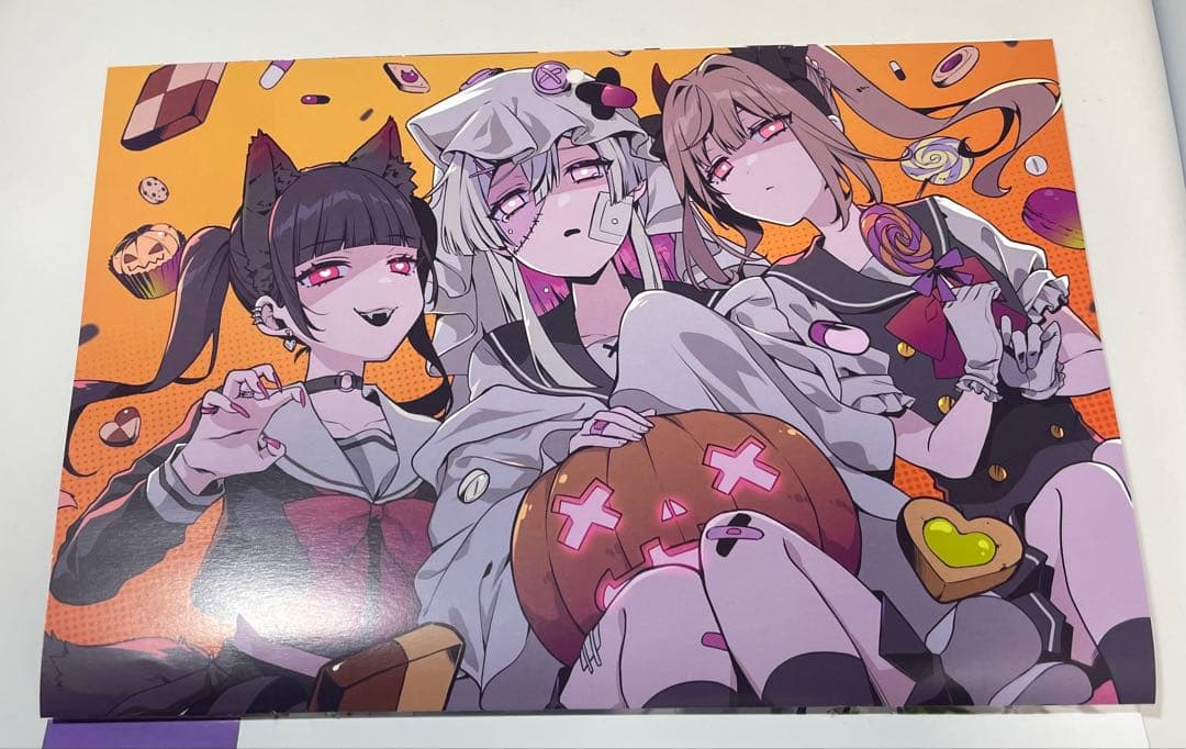 月刊コミックジーン　2026年1月号 付録 カレンダー イラスト紙 — image 5