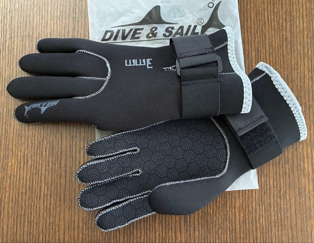 DIVE & SAIL 3mm ネオプレン マリングローブ Lサイズ — image 2