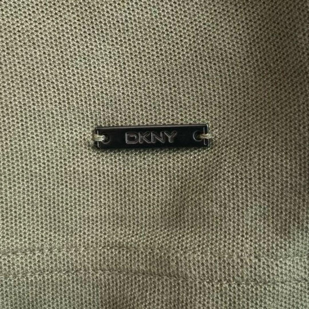 DKNY ダナキャランニューヨーク ポロシャツ カーキ L メンズ半袖カジュアル — image 4
