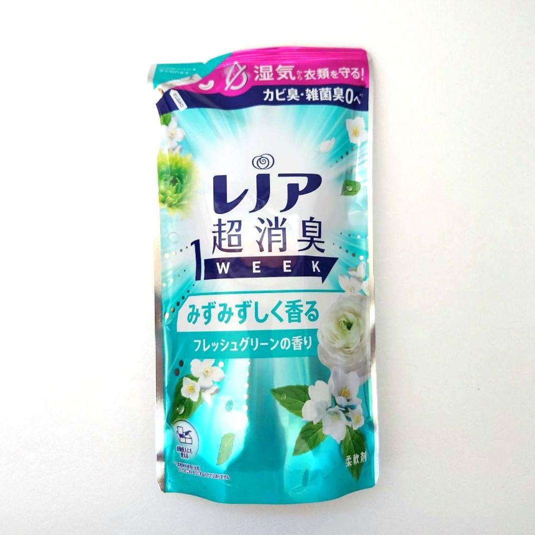 P＆G　レノア　超消臭　1WEEK　　詰替用　柔軟剤　各1袋　計5袋　A — image 4