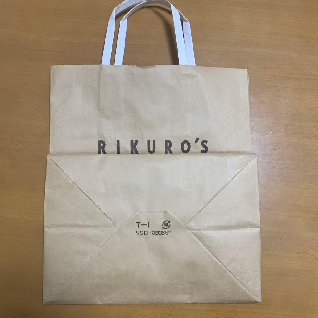 RIKURO'S りくろー　ショップ袋 紙袋　ショッパー　関西鉄道限定デザイン — image 2