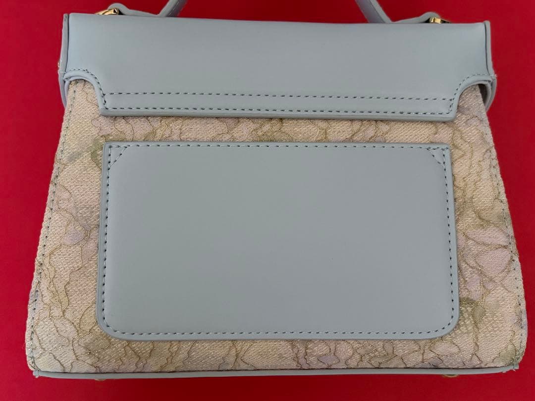 DIANA ハンドバック クワイエットブルーレース — image 2