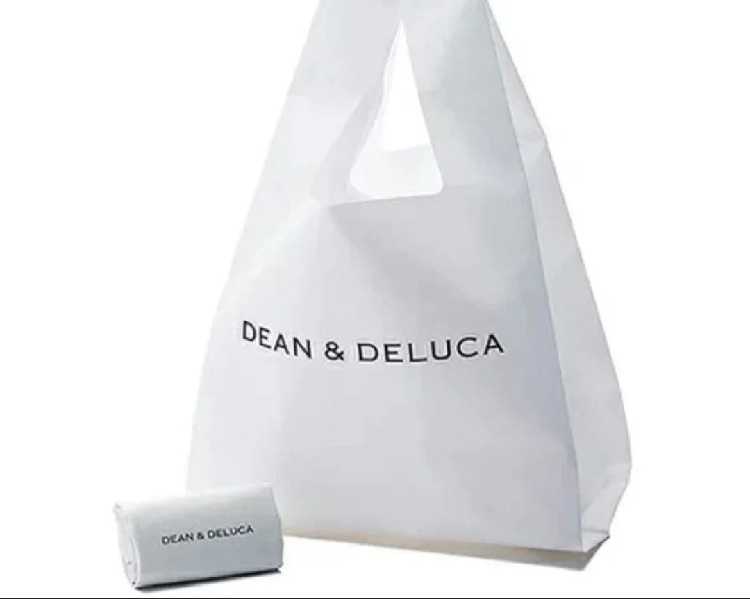 新品未開封　DEAN & DELUCA エコバッグ ホワイト — image 4