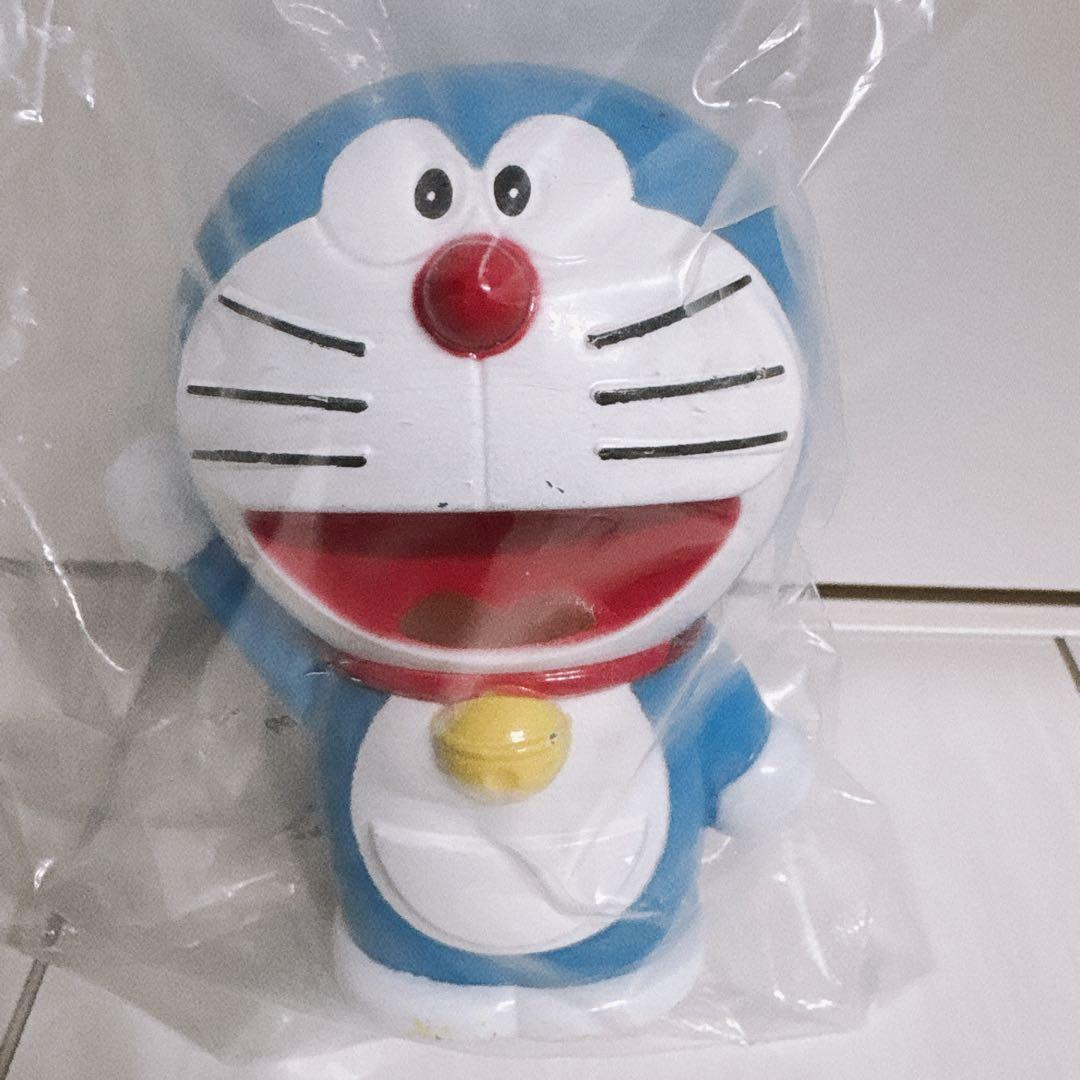 【新品未開封】再販‼️ドラえもん　貯金箱2個セット　笑顔　かわいいドラえもんバンク — image 2