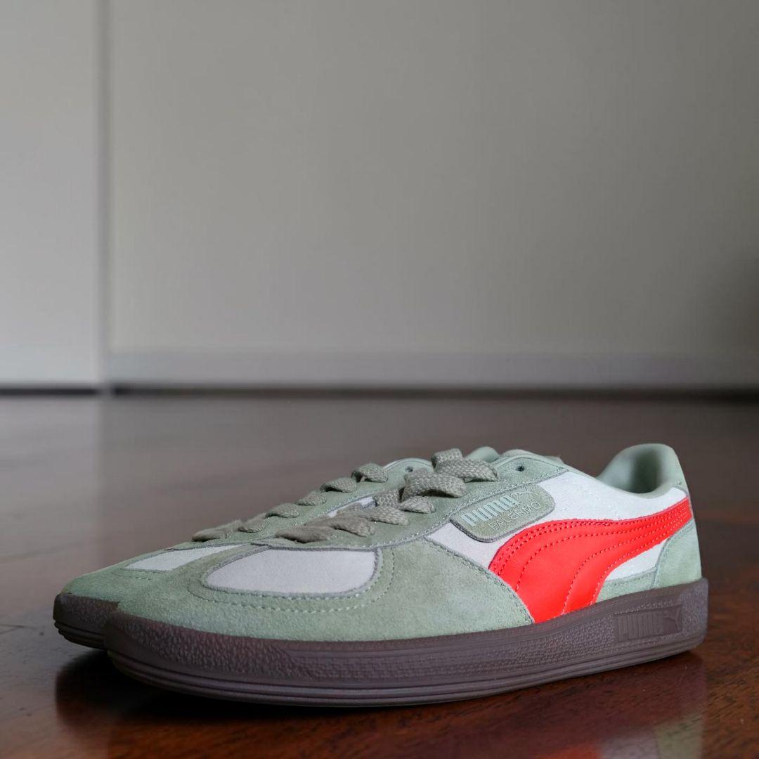 【未使用】PUMA PALERMO DESERT DUST-FIERCE RED — image 3