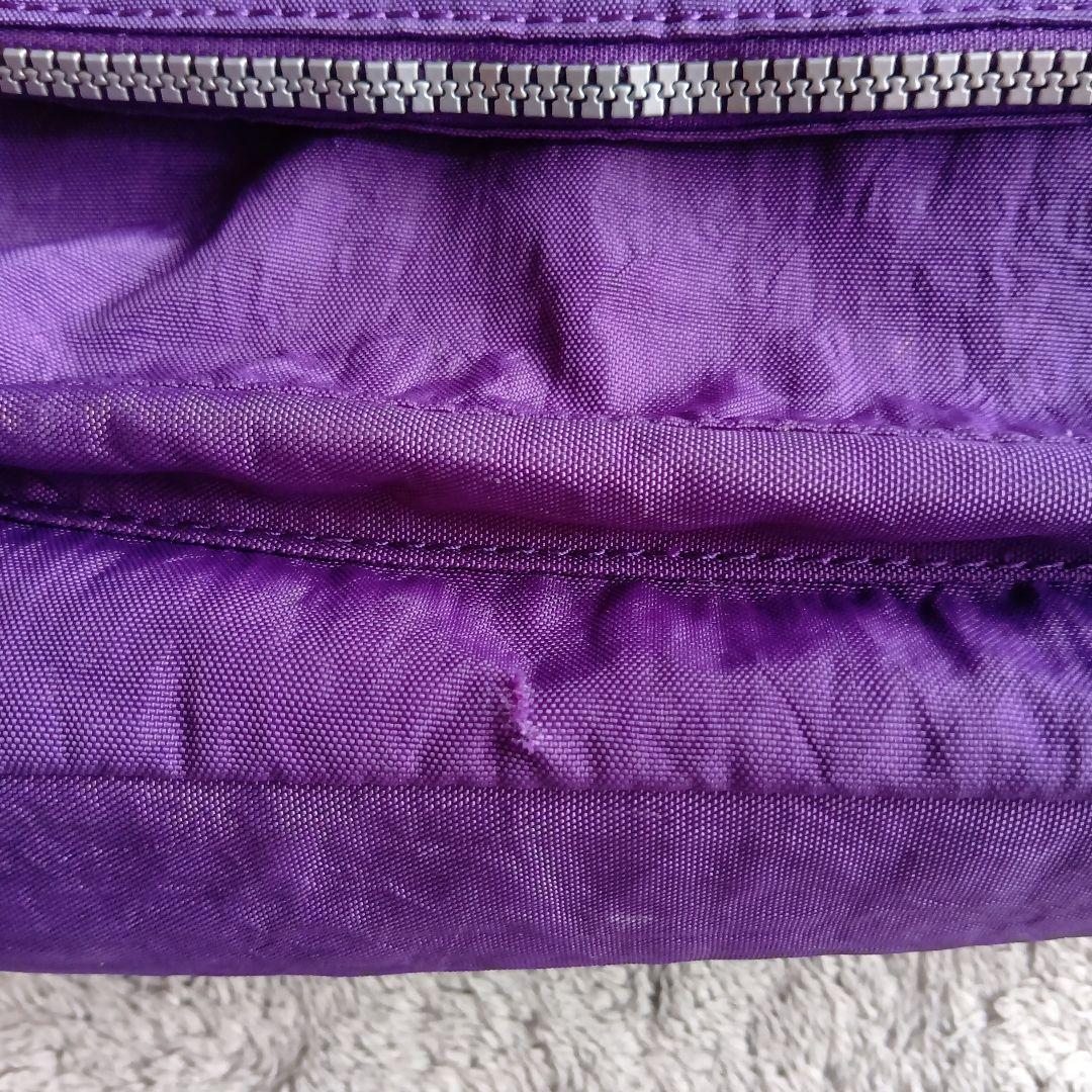Kipling パープル ショルダーバッグ — image 2