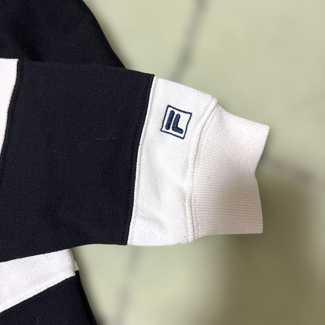 FILA ラガーシャツ　ボーダー　ショート丈 — image 3
