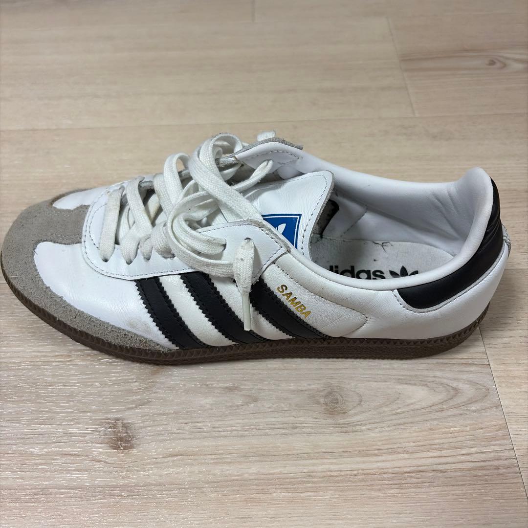 adidas SAMBA ホワイト ブラック スニーカー — image 2