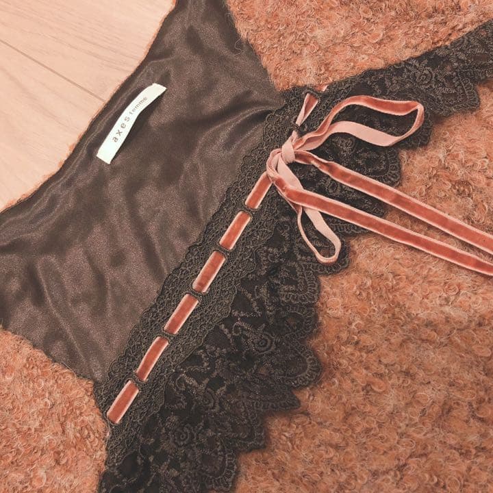 axes異素材ワンピース — image 2