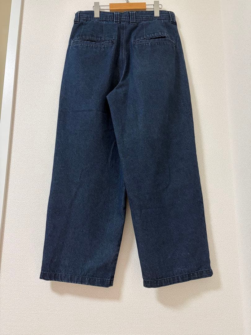 【RUUBON】リラックスワイドデニムパンツ　Sサイズ — image 3