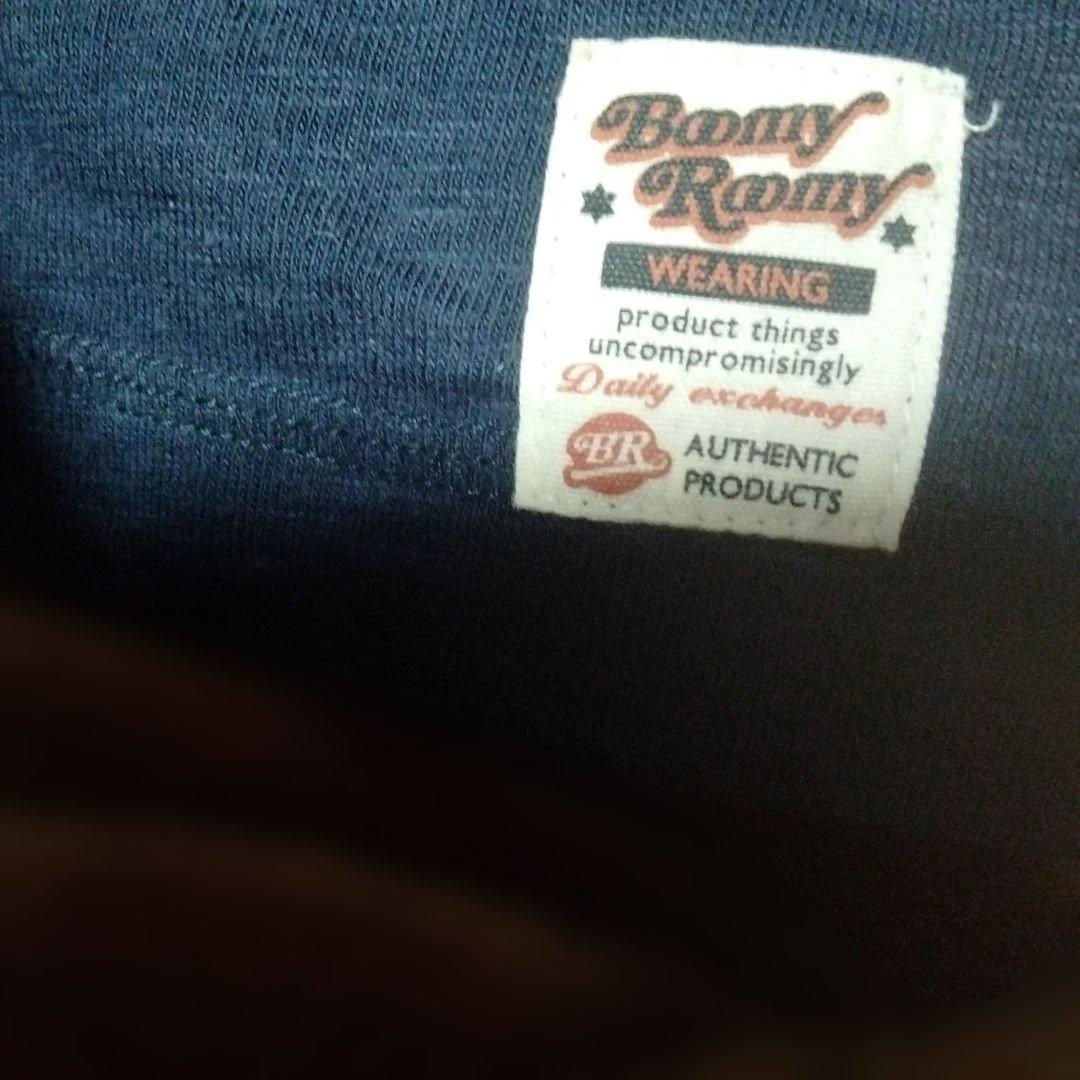 BOOMY ROOMY半袖Tシャツ【新品❗️タグ付】レディースM紺色 — image 4