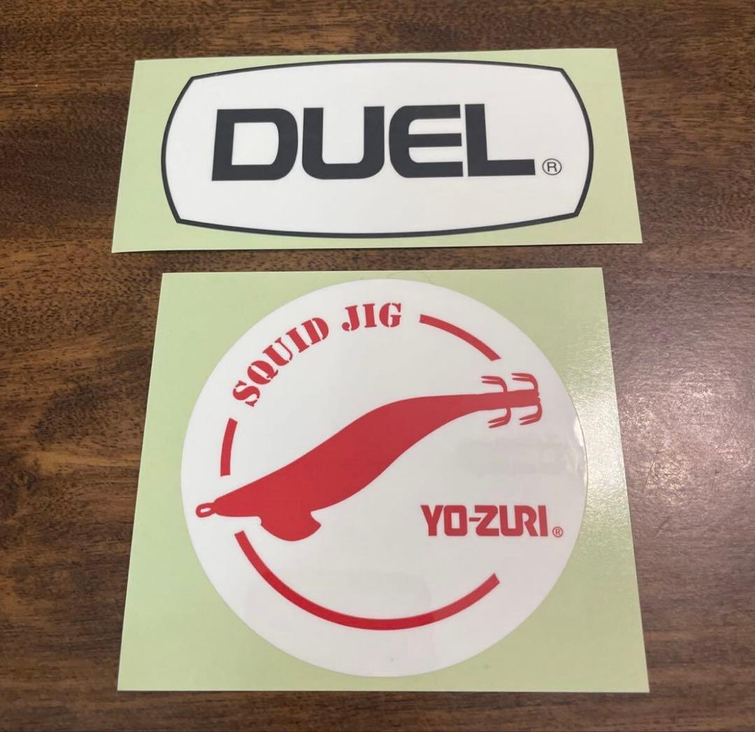 【非売品】DUEL＆YO-ZURI蓄光ステッカー2枚セット — image 2