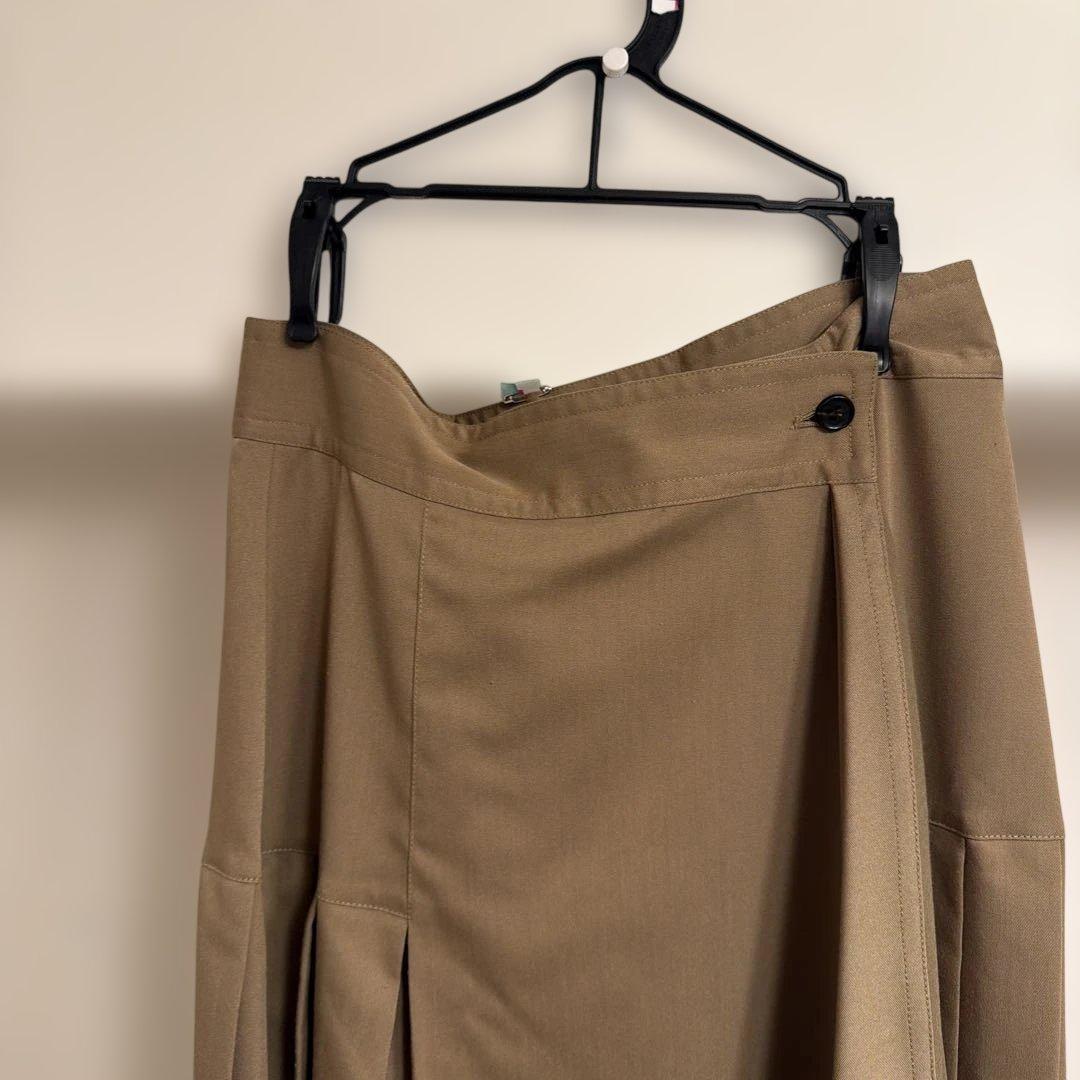 CLANE FRILL PLEAT WRAP SKIRT 2サイズ — image 2