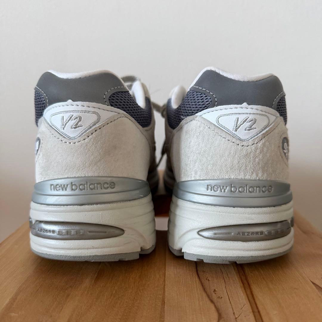 New Balance 991v2 ライトグレー 26.5cm UK — image 5