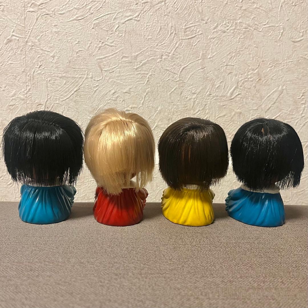 昭和レトロ ソフビ人形 ベビー 赤ちゃん 4体セット made in japan — image 3