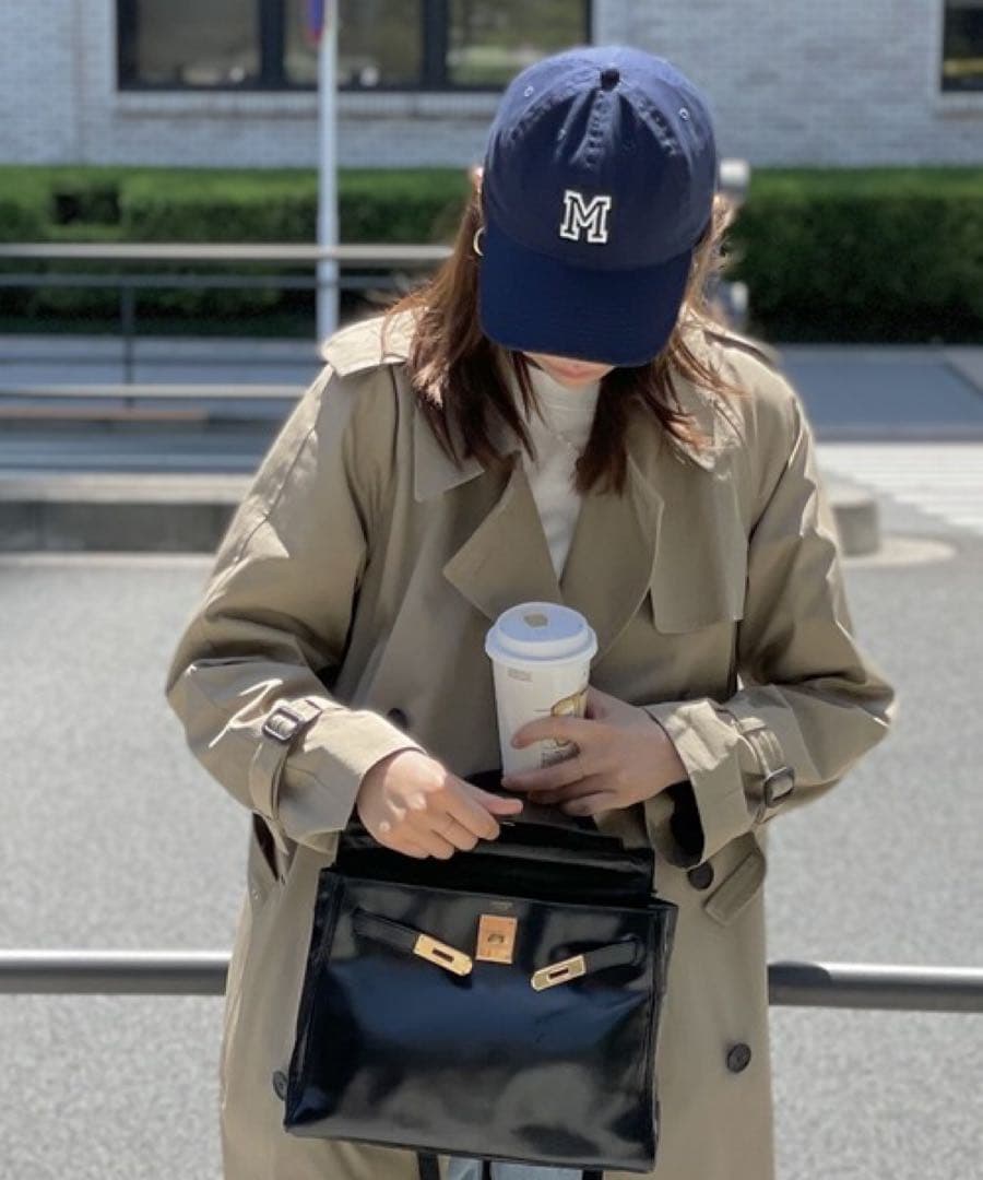 Deuxieme Classe Mロゴ ベースボールキャップ ネイビー — image 2