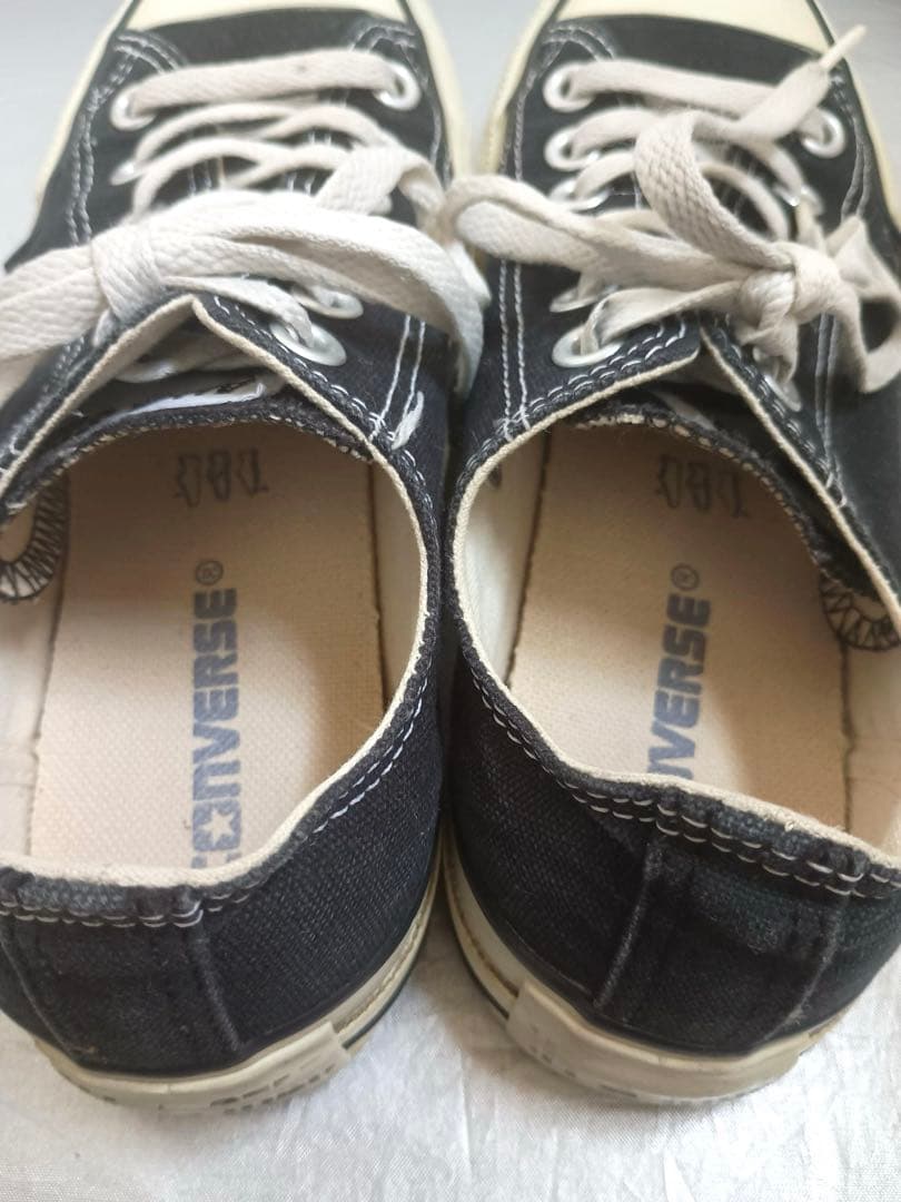 Converse All Star ローカット黒 白23.5cm コンバース — image 3