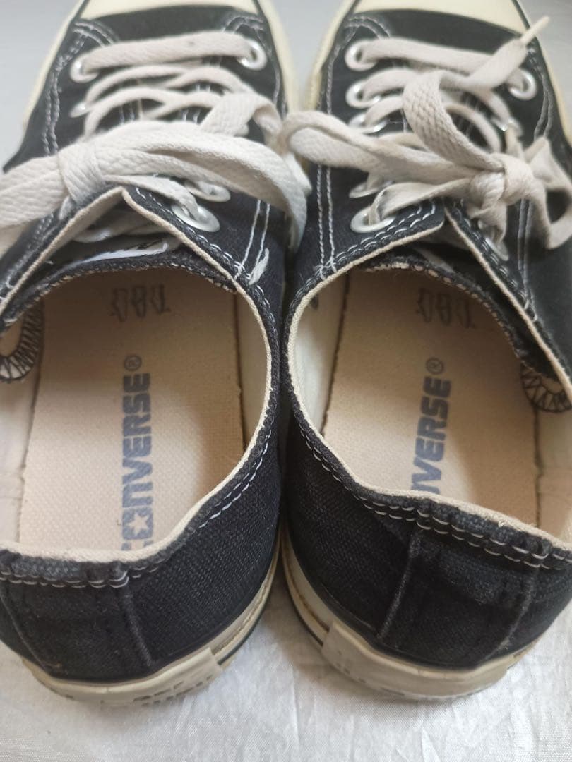 Converse All Star ローカット黒 白23.5cm コンバース — image 5