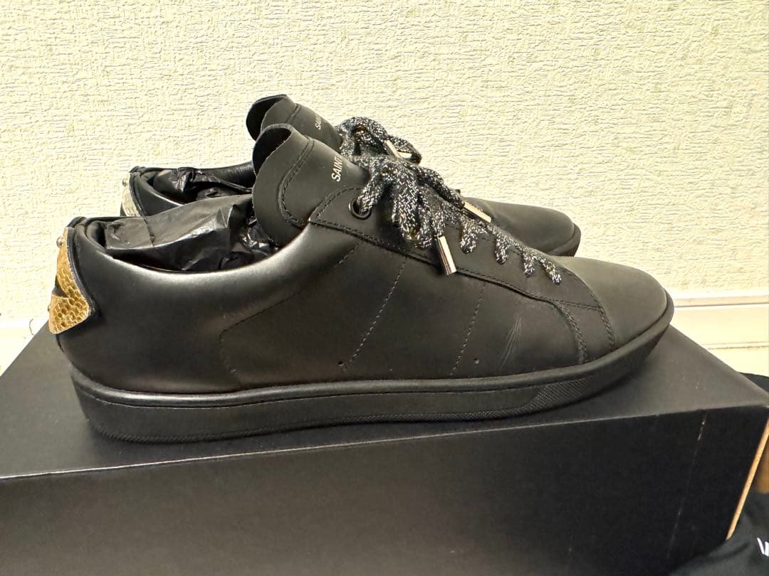 SAINT LAURENT レザースニーカー 42 美品 — image 2