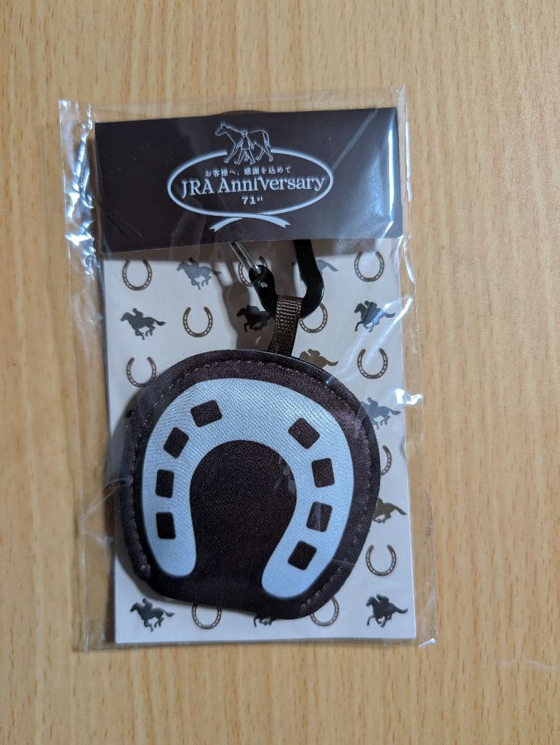 Welcomeチャンス アクリルキーリング 橙&ウマく拭けるクリーナークロス — image 2