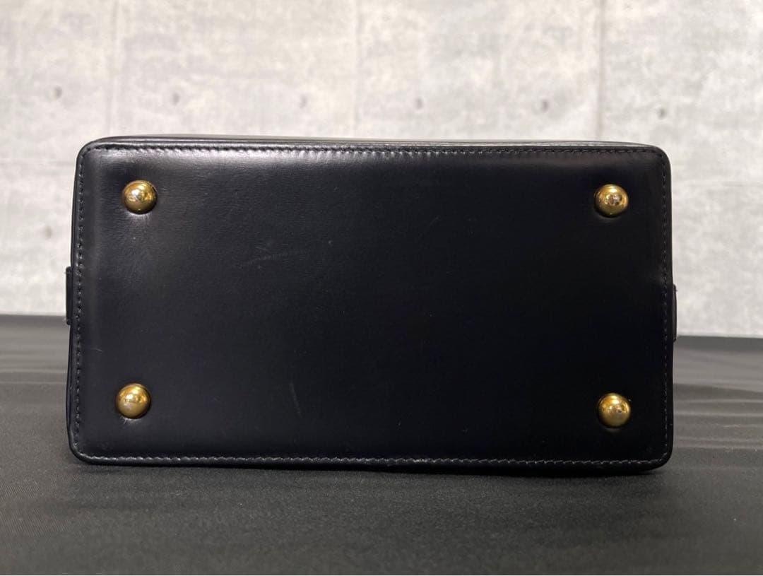 【美品】COMTESSE BLACK ホースヘア×レザー 2WAY ハンドバッグ — image 5