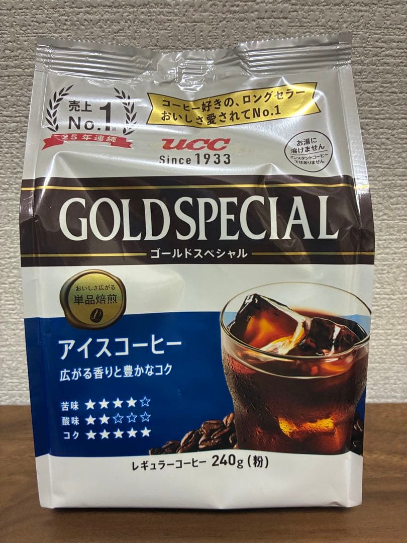UCC GOLD SPECIAL アイスコーヒー 粉 240g 2袋 — image 2