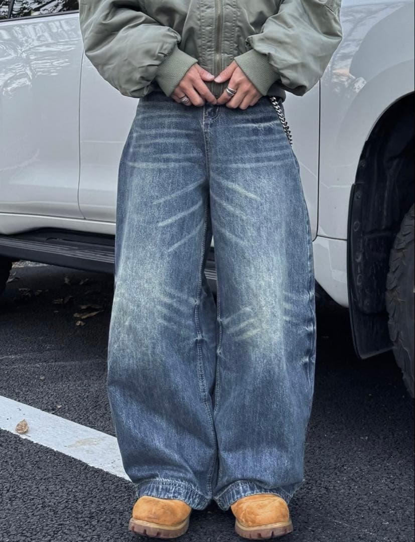 【RENOL】baggy denim pants Mサイズ — image 2