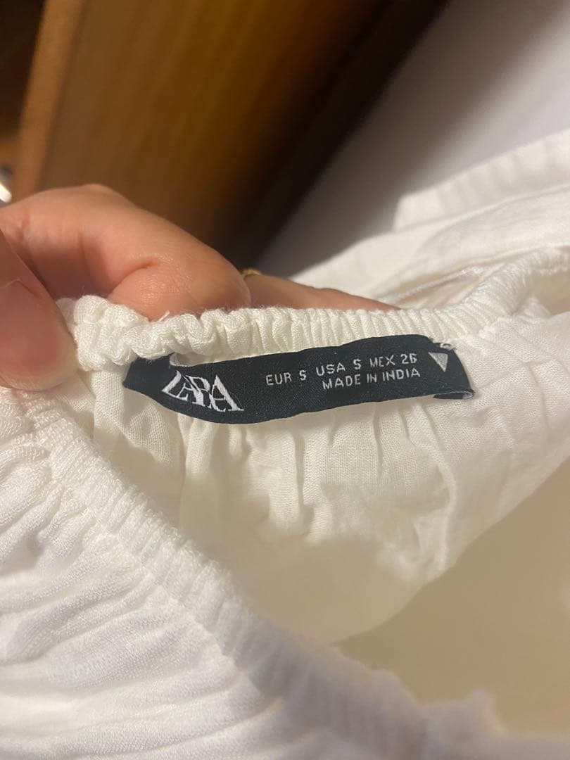ZARA キャミワンピース コットン100%Sサイズ — image 3