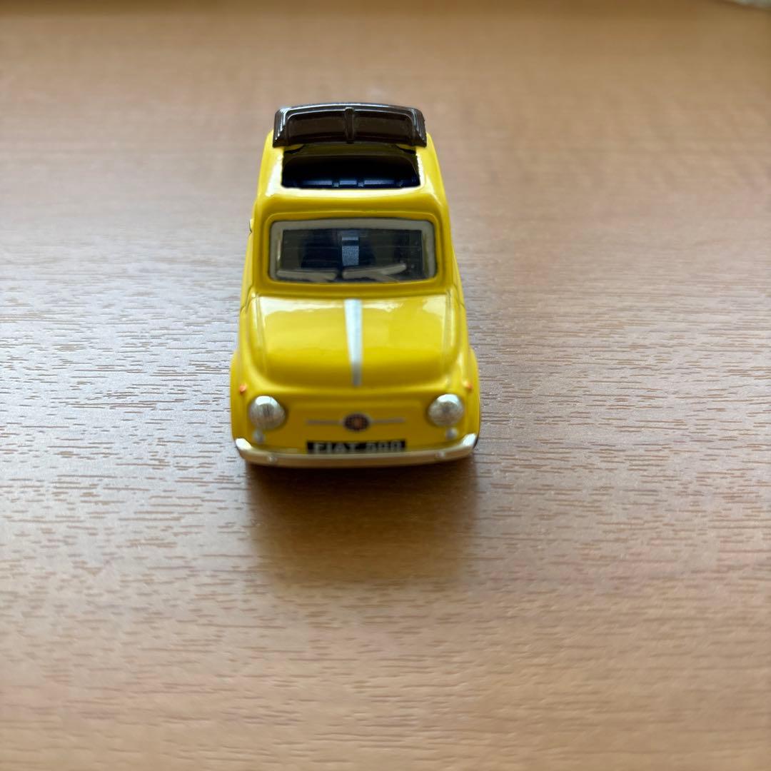 FIAT 500 ミニカー イエロー オープンカー — image 2