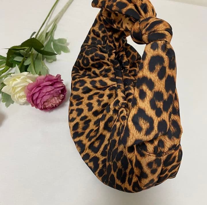 ✨極美品✨MOUSSY マウジー レオパード ハンドバッグ ヒョウ柄 ブラウン — image 2