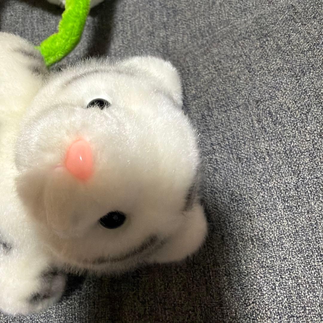 ホワイトタイガー ぬいぐるみ&持ち運びバッグ — image 3