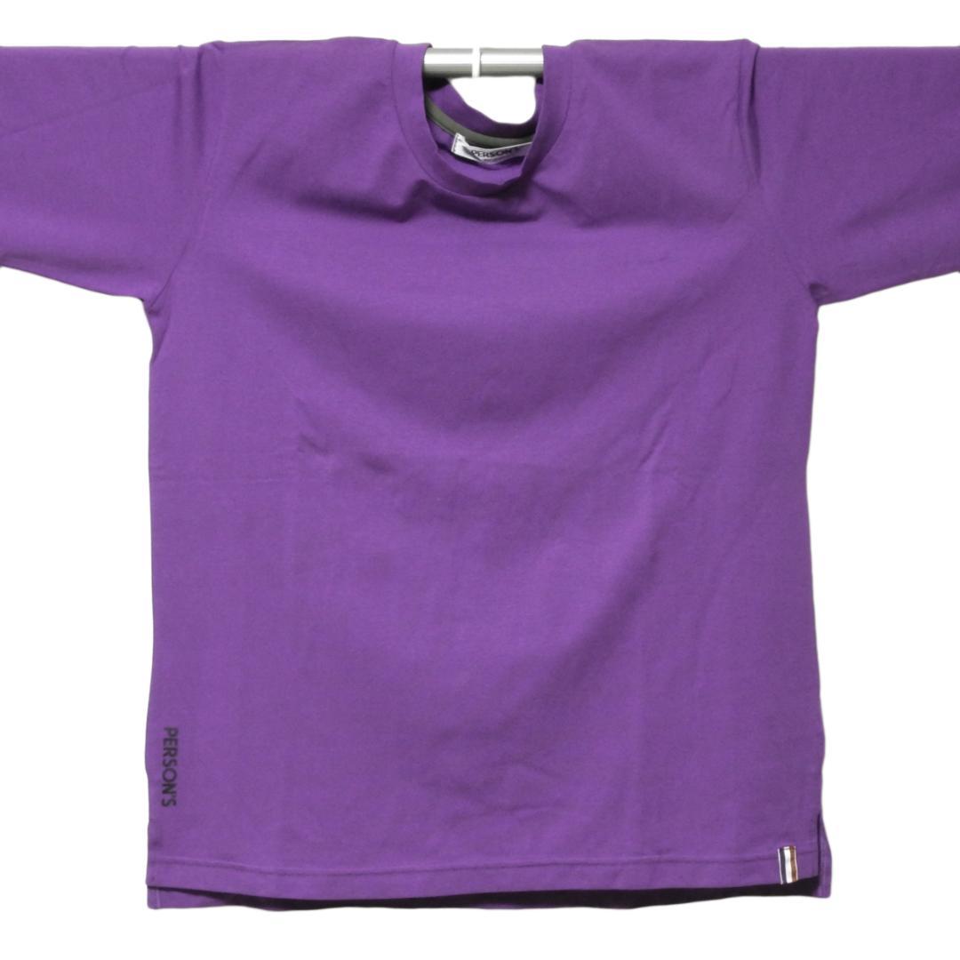 PERSON'S パーソンズ 長袖Tシャツ Mサイズ パープル — image 5