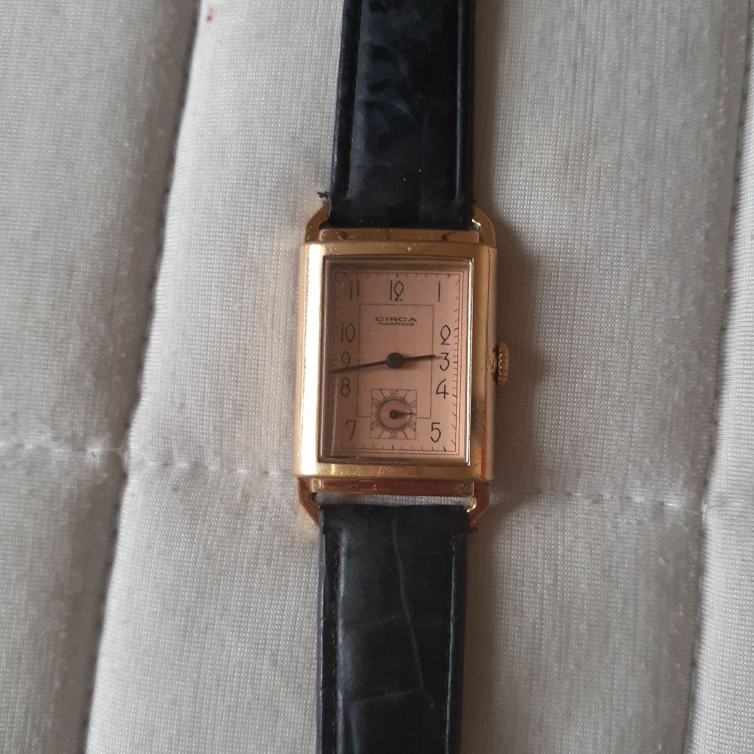 CIRCA WATCH COMPANY レクタンギュラー 腕時計　スモセコ — image 2