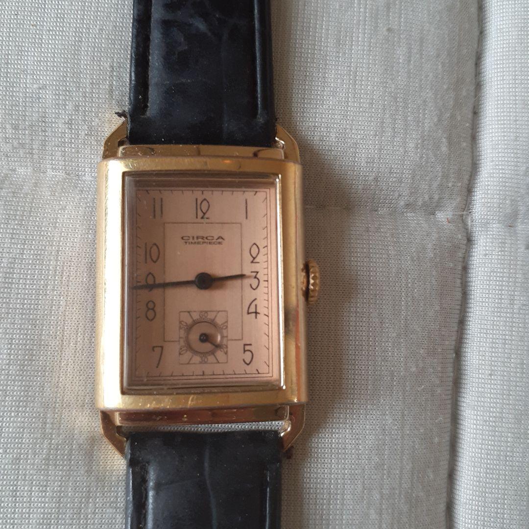 CIRCA WATCH COMPANY レクタンギュラー 腕時計　スモセコ — image 4