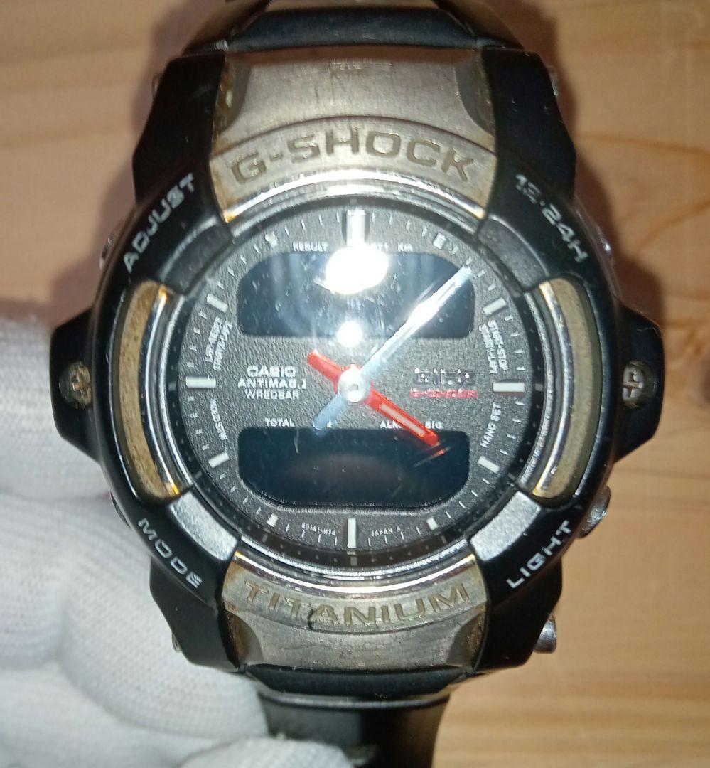 CASIO G-SHOCK TITANIUM 本体　ジャンク品 — image 5