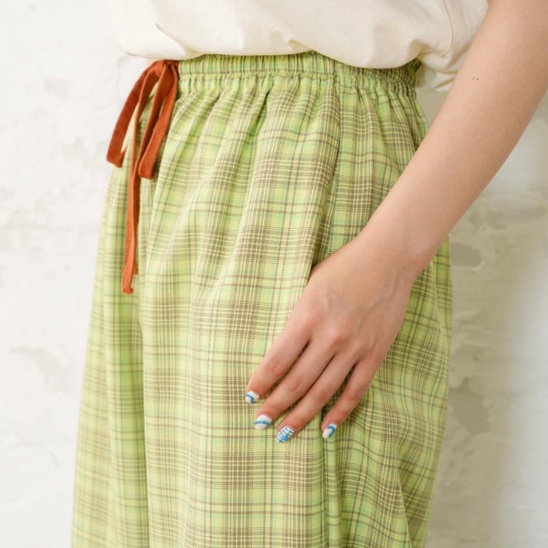 【eLur】チェックイージーパンツ※7月末で削除します — image 5
